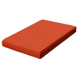 SCHLAFGUT Pure Topper Baumwolle 180 x 200 - 200 x 220 cm red mid