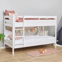 Hoppekids Etagenbett ECO COMFORT 90 x 200 cm Kiefer massiv weiß