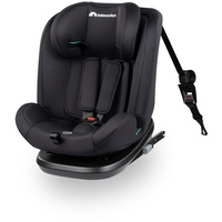 Bebeconfort EverFix Vorwärtsgerichteter Kindersitz, ISOFIX-Kindersitz, von 15 Monaten bis zu 12 Jahren, 9-36 kg, 76-150 cm, Black Mist