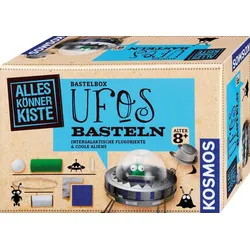 Kosmos 604127 AllesKönnerKiste UFOs basteln, DIY-Bastelset für Mädchen und Jungen ab 8 Jahren, Geschenk-Set für den Kindergeburtstag, Basteln für Kinder, Aliens (Neu differenzbesteuert)