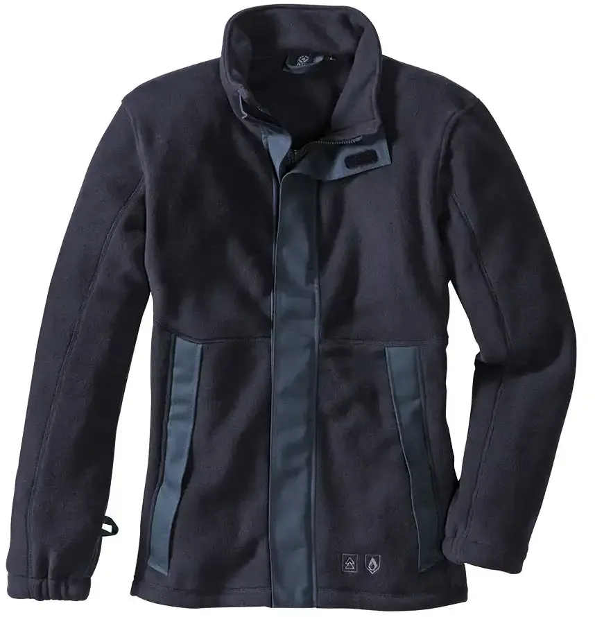 Flammhemmende Fleecejacke "KINGSTON" - S - Blau