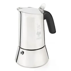 Venus Espressokocher 4 Tassen Filterkaffeemaschine  (Silber)