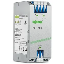 Wago 787-783 Redundanzmodul, Eingangsspannung 2 x DC 9 ... 54 V, Eingangsstrom 2 x 12, 5 A 787783