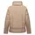 Navahoo leichte Damen Steppjacke kurze Übergangsjacke oversized mit Fledermausärmeln Luftzauber 14 Taupe Grey Gr. L - L