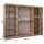 abiks möbel Schwebetürenschrank MONACO 250 x 200 x 62 cm Schwarz