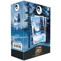 Ultra Pro Apex Sleeves - Bob Ross Winter Paradise (66x91mm)