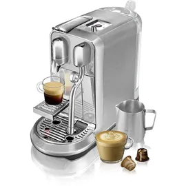 Sage Nespresso Creatista Plus gebürstetes edelstahlgrau