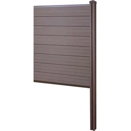MCW Windschutz Savoie 98 cm braun WPC