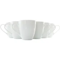 Retsch Kaffeetasse 0,5 l Weiß 6 St.