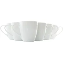 Retsch Kaffeetasse 0,5 l Weiß 6 St.