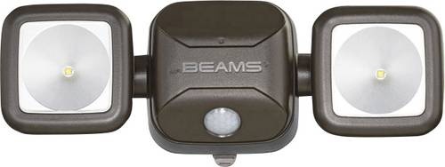 Mr. Beams MB 3000 MB3000-BRN-01-01 LED-Außenstrahler mit Bewegungsmelder Kaltweiß