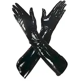 Sharon Sloane Latex Handschuhe lang Größe L