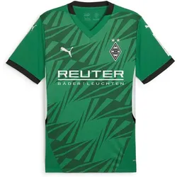 PUMA Herren Fantrikot BMG Away Jersey Replica, Archive Green-PUMA White, XL
