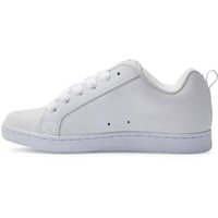 DC Shoes Court Graffik Sneaker, White M Silver, 42