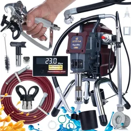 OEM Zenthril Blaze Y Farbspritzgerät – 1200 w, 25 mpa, 1,8 l/min, Max. Düse 0,019" Lcd & Zencontrol Voice Assist (pl) Für Wand-, Decken- & Fassadenanstriche