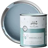 MissPompadour Kreidefarbe für Möbel Blau & Edel 750ml Geruchsarme Möbelfarbe Innen