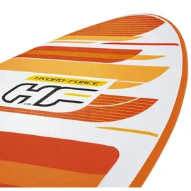 BESTWAY Hydro-Force SUP Allround Board-Set Aqua Journey 274 x 76 x 12 cm orange/weiß