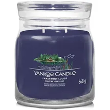 Yankee Candle Lakefront Lodge Duftkerze 368 g blau