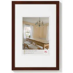 walther + design Peppers Holz Bilderrahmen 024X030 NUSSBAUM
