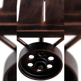 CLP Servierwagen Spring I Mehrzweck-Servierwagen Für Küche Und Esszimmer Mit 3 Etagen