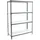 Proregal Schwerlastregal Metall 150x80x50 cm Anthrazit/Weiß