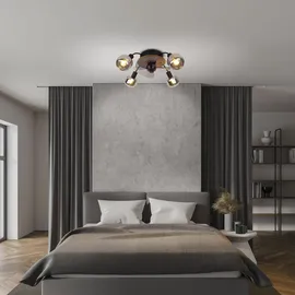 NÄVE Fumoso 56 cm Deckenventilator Schwarz