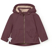 Mini A Ture Kinder Matbriddi Softshell Jacke (Größe 128, lila)