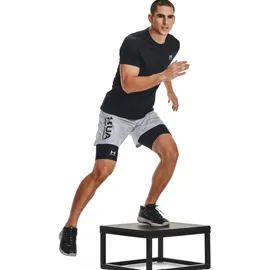 Under Armour Compression Schwarz/Weiß M