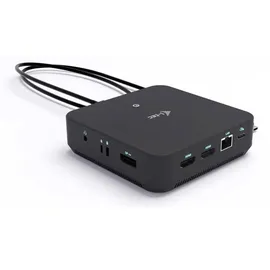 iTEC i-tec USB-C Pro Docking Station – 4K-Auflösung, 2x HDMI, 1x DP, 5x USB-A, 2x USB-C, Gbit-LAN, inkl. 100W Netzteil