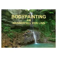 Calvendo BODYPAINTING AM WASSERFALL VON LINN (Wandkalender 2026 DIN