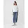 opus pants Straight Fit Jeans mit verkürzter Passform Modell Melly Blau, 34/26