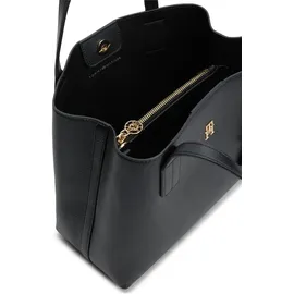 Tommy Hilfiger Icon Mini Satchel Umhängetaschen Leder Black