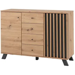 Sideboard  Harmony , holzfarben , Maße (cm): B: 118 H: 85 T: 40