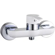 Schütte DIZIANI Duscharmatur eckig Weiß/Chrom