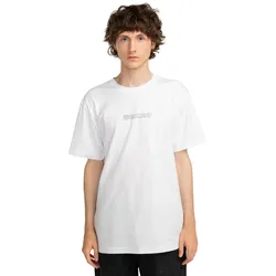 T-Shirt ELEMENT "Jungle Shop", Herren, Gr. XL, weiß (optic weiß), 100% Baumwolle, Kurzarm, Shirts
