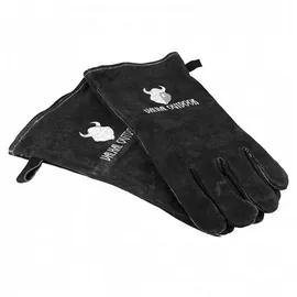 VALHAL OUTDOOR Grillhandschuhe eine Größe Wildleder schwarz