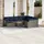 vidaXL Gartensofa-Set 11-tlg. grau