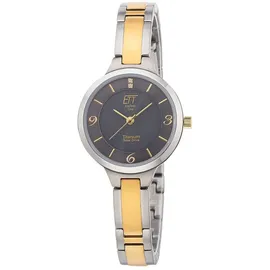ETT Eco Tech Time Diamond Lady Solar Titan 28 mm ELS-12146-52M