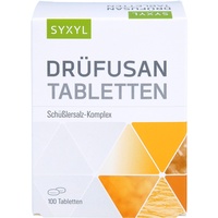 Drüfusan Tabletten | 100 Tabletten | 12 Schüssler Salze in D6 Potenz | Homöopathie Mittel mit Mineralsalzen | naturheilkundliche Form der Behandlung | Schüssler Salz Komplex in Tablettenform