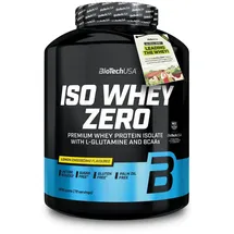 BIOTECH Iso Whey Zero Zitrone Käsekuchen Pulver 1816 g