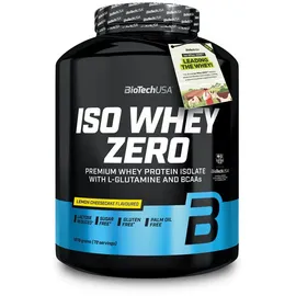 BIOTECH Iso Whey Zero Zitrone Käsekuchen Pulver 1816 g