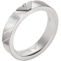 Giorgio Armani Emporio Armani Ring Für Männer Essential, Länge: 26mm, Breite: 26mm Silberner Edelstahlring, EGS2924040