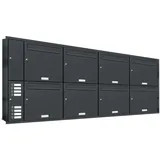AL Briefkastensysteme Premium RAL 7016 Grau