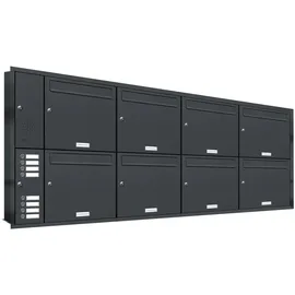 AL Briefkastensysteme Premium RAL 7016 Grau