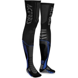 Acer Acerbis 0021693.316.063 x-leg Pro Socken, schwarz/blau