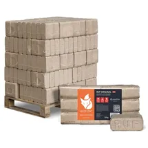 Heizfuxx Holzbriketts Hartholz Palette 300 kg