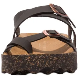 Asportuguesas Capri P018331 Damen Pantoletten, Pantoletten Kunstleder - Schwarz - 39