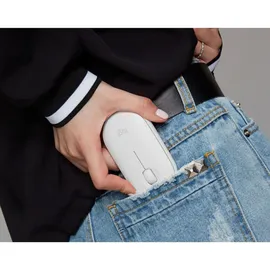 Logitech Pebble M350 Wireless grauweiß