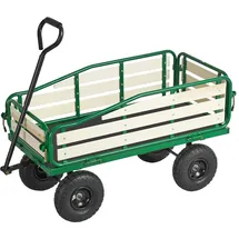 Vevor Bollerwagen faltbar Grün/Schwarz