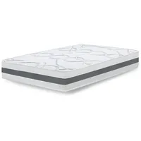The White Stone Großes Einzelbett Matratze 130x200 Carbon, Antibakteriell,